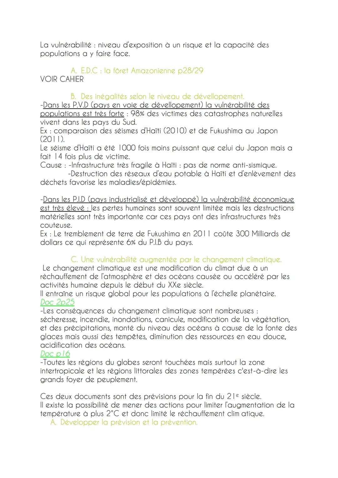 # Les sociétés face aux risques
Comment les société humaines s'adaptent-elles à des risques de plus en
plus importants et variées.
1) Des
