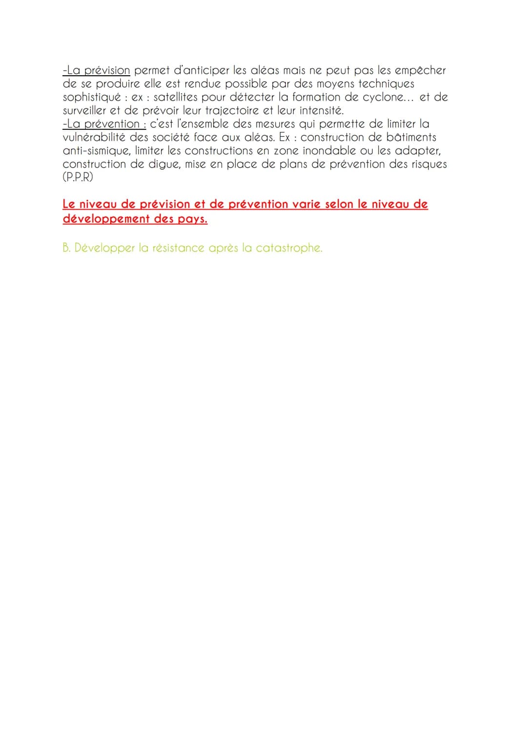 # Les sociétés face aux risques
Comment les société humaines s'adaptent-elles à des risques de plus en
plus importants et variées.
1) Des