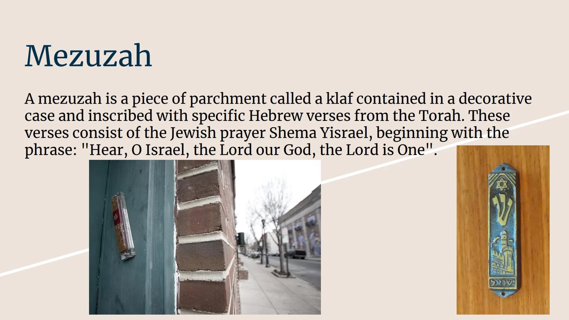 # Symbolism with Judaism
By Mia Grace # Kippah
A kippah is used as a sign of respect and fear of the Lord God, this
separates God and huma