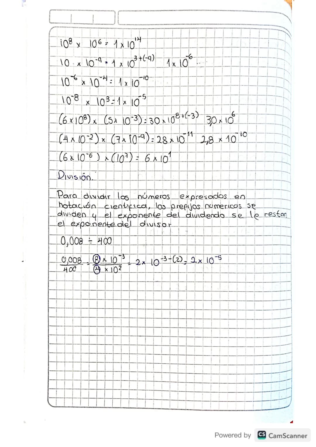 # Notación Cientifica.
Recurso matemático empleado para simplificar.
cálculos y representar números muy grandes Omuy
pequeños. Para hacerlo