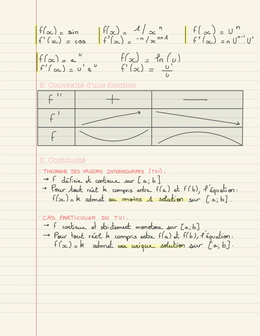 MATHEMATIQUES Révision cours terminale
Mathématiques
SOMMAIRE :
- Limites de suites
- Limites de fonctions
- Décidabilité, convexité, cont