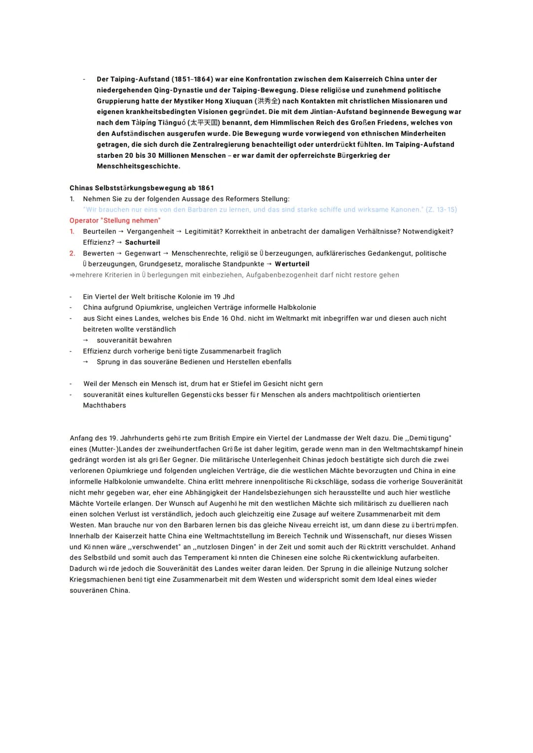 # Die Epochen der chinesischen Geschichte
Altertum (2698-221 v. Chr.)
- drei große, einflussreiche Dynastien (Xia, Shang, Zhou)
- stammesä