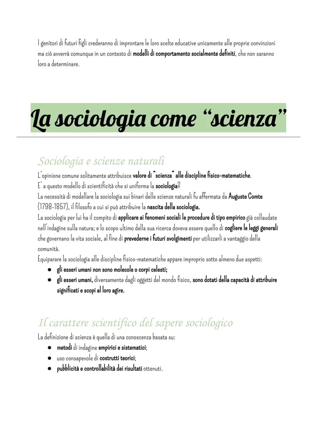 # Sociologia
## Che cos'è la sociologia?
### La definizione di sociologia
L'etimologia della parola può aiutarci a dare una definizione d