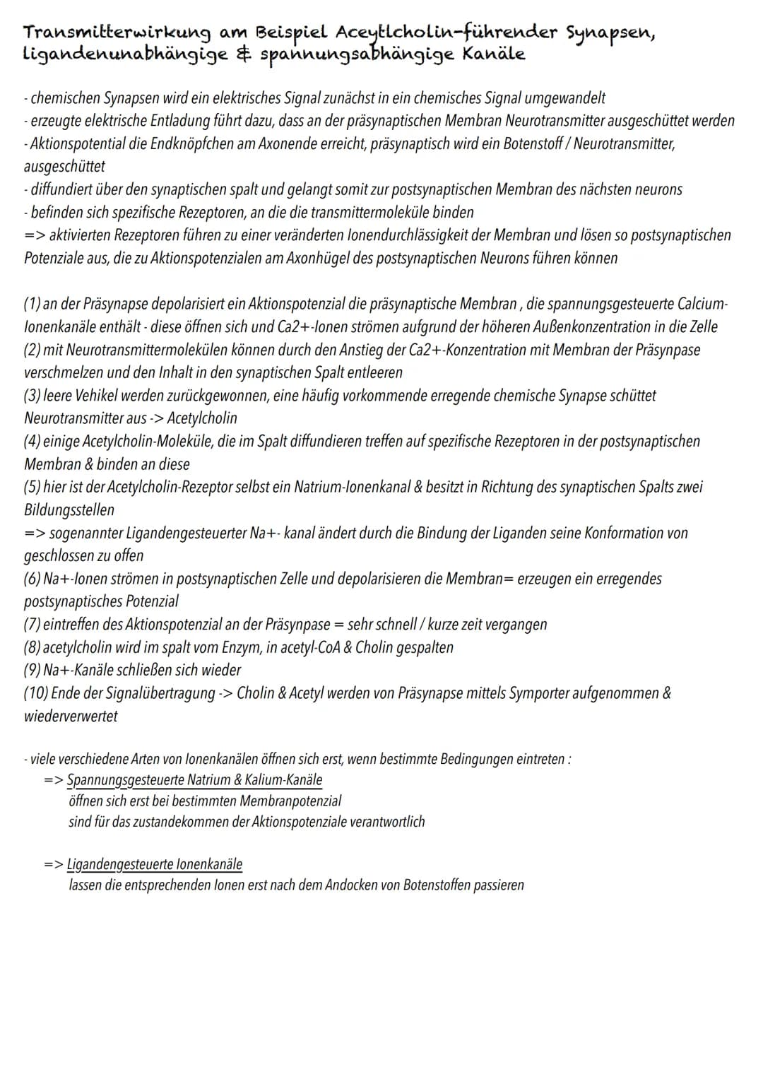 Q3
Neurobiologie # BIOLOGY Abitur Checkliste - Themenübersicht
Neurobiologie
Bau und Funktion der Nervenzelle: Ruhepotenzial, Aktionspoten