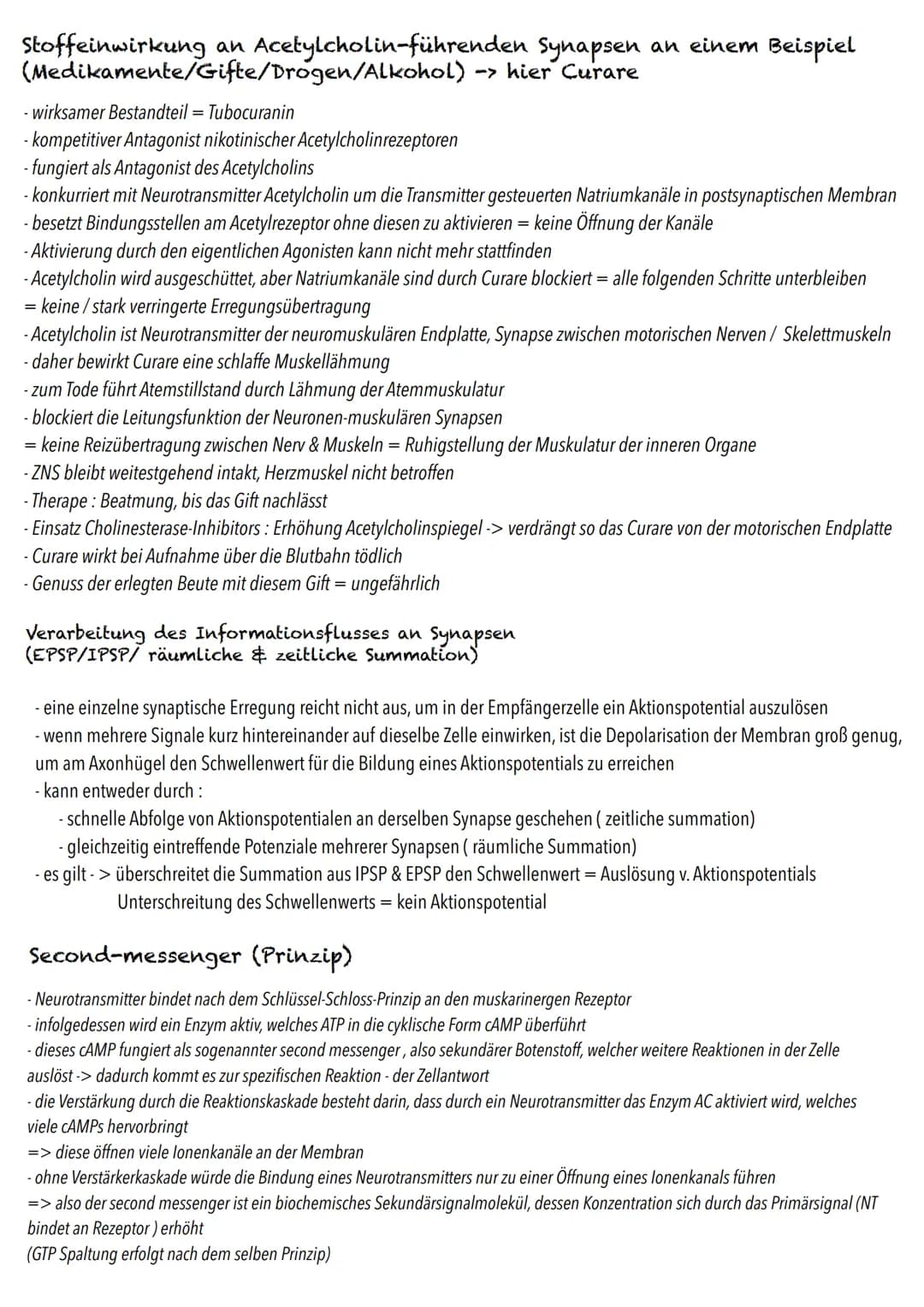 Q3
Neurobiologie # BIOLOGY Abitur Checkliste - Themenübersicht
Neurobiologie
Bau und Funktion der Nervenzelle: Ruhepotenzial, Aktionspoten