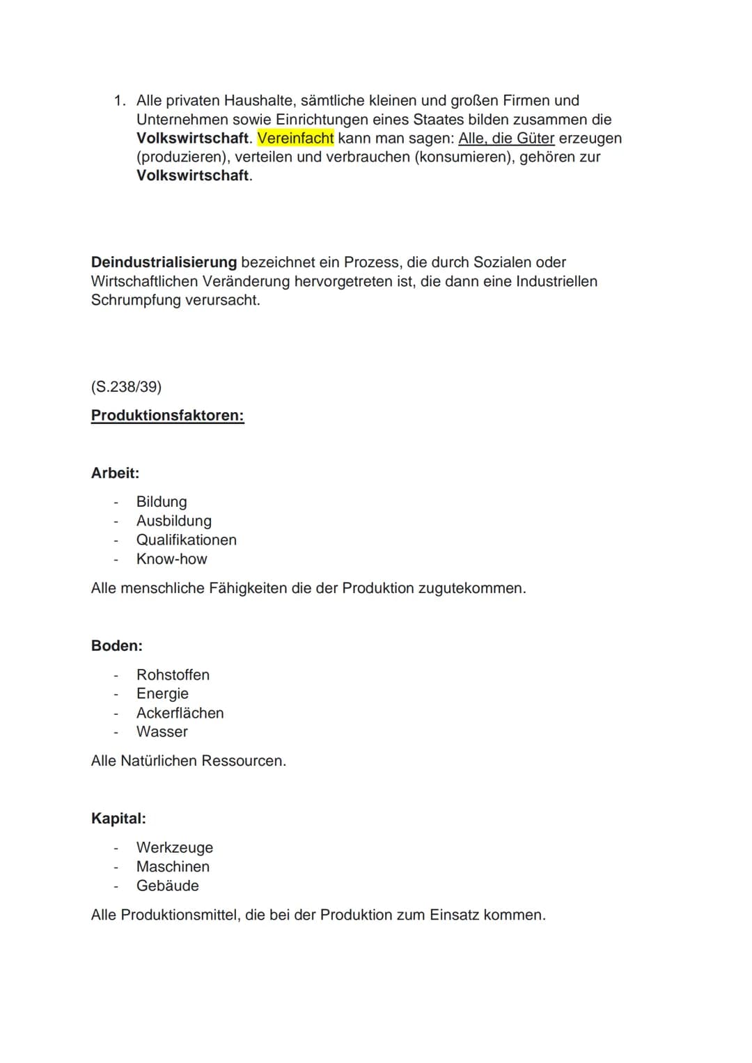 # Erdkunde Klauser 12/1.1
(Kein Garantie)
Die Wirtschaft bestimmt unsere Leben. Sie deckt unseren Bedarf an Gütern und
Dienstleistungen, b