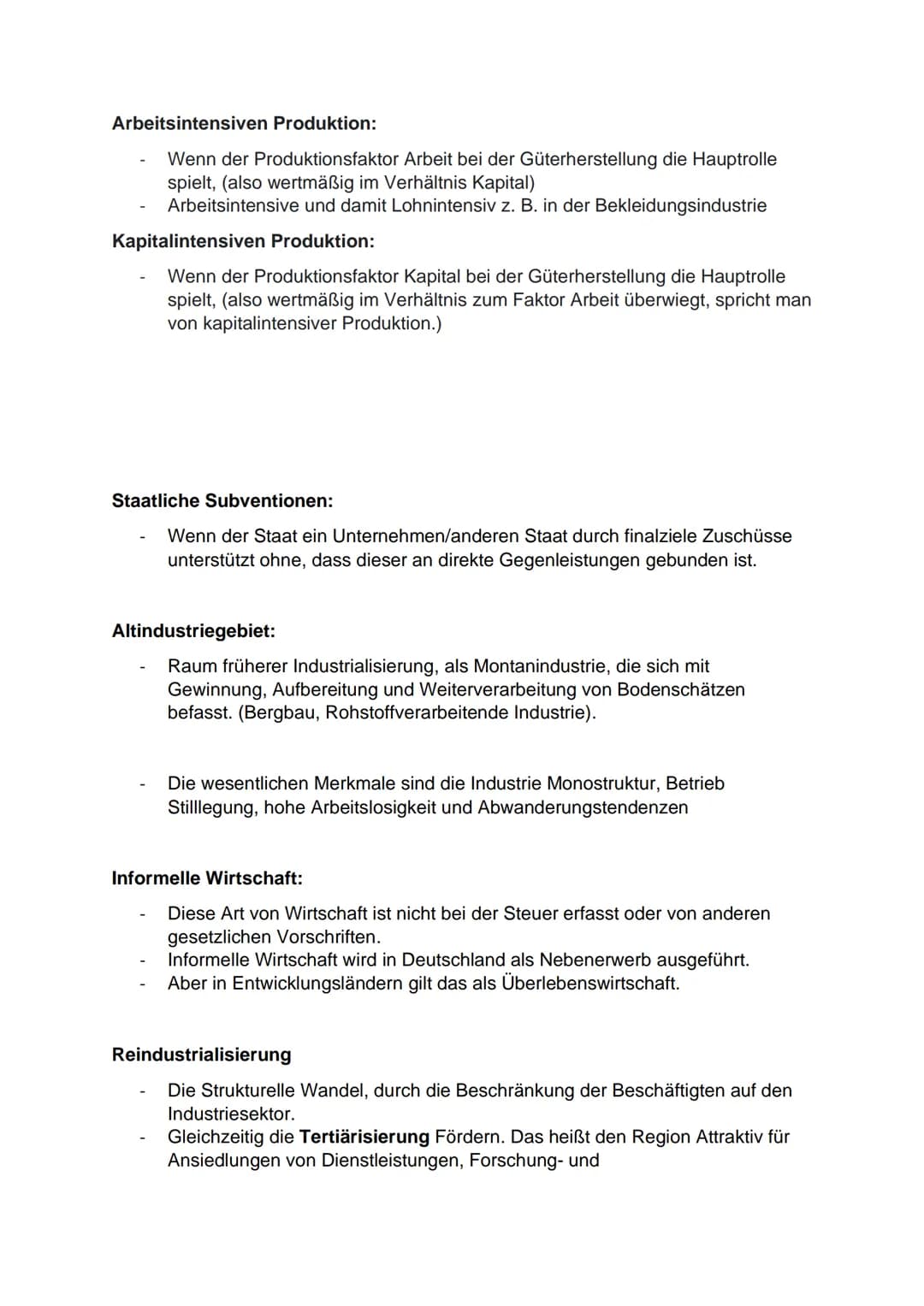 # Erdkunde Klauser 12/1.1
(Kein Garantie)
Die Wirtschaft bestimmt unsere Leben. Sie deckt unseren Bedarf an Gütern und
Dienstleistungen, b