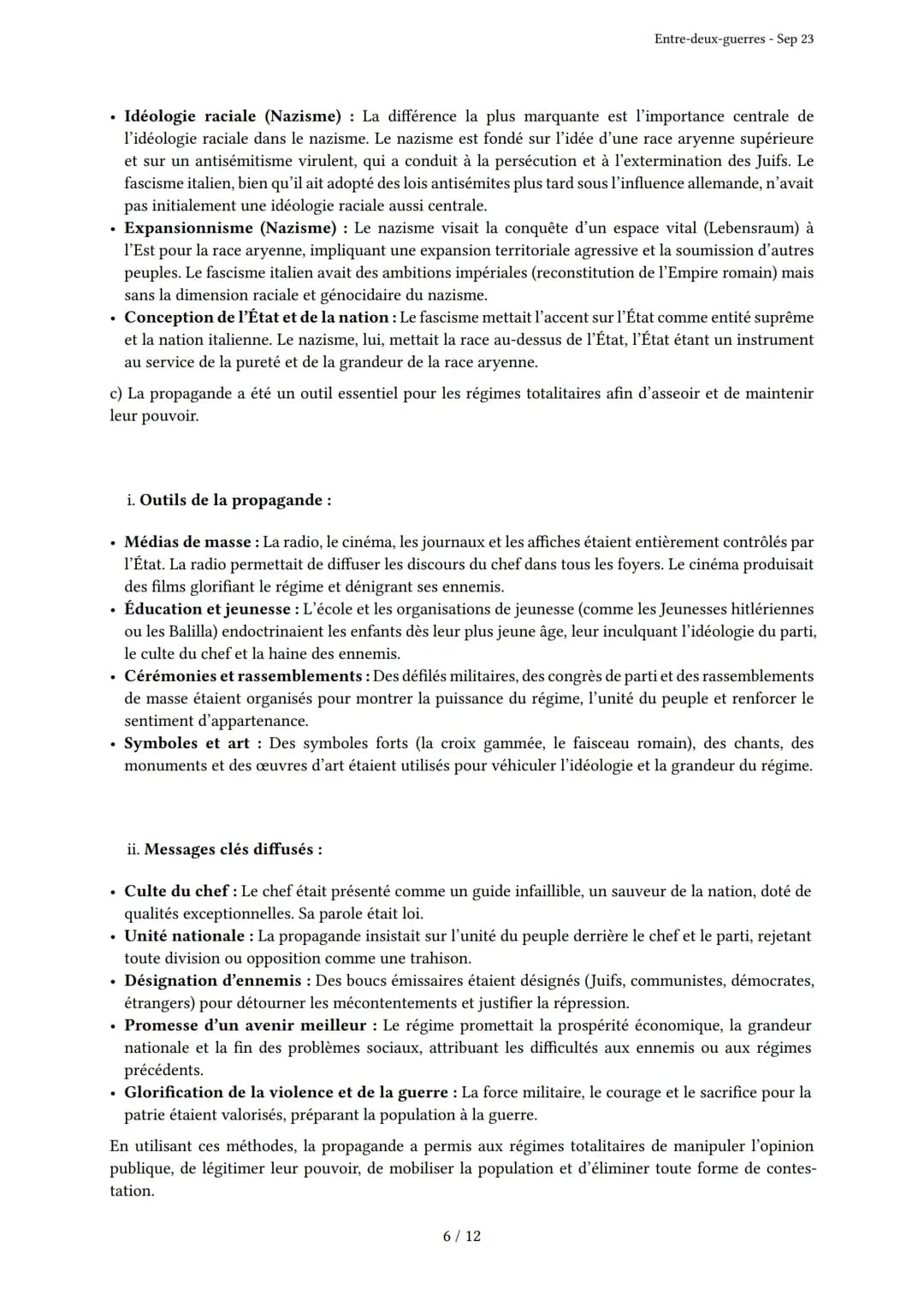 # Entre-deux-guerres
Généré par Knowunity.fr - Sep 23
Description: Cet examen couvre l'Entre-deux-guerres, les démocraties fragilisées et